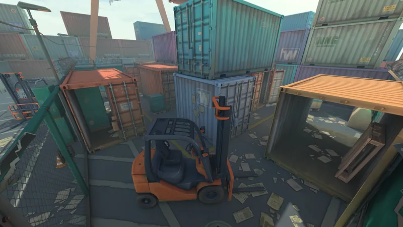 Локация «Доки» в игре WARPOINT ARENA