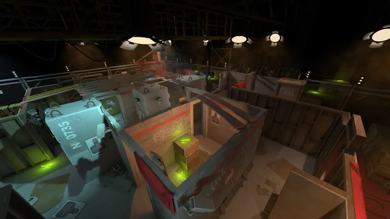 Локация «Коридор» в игре WARPOINT ARENA