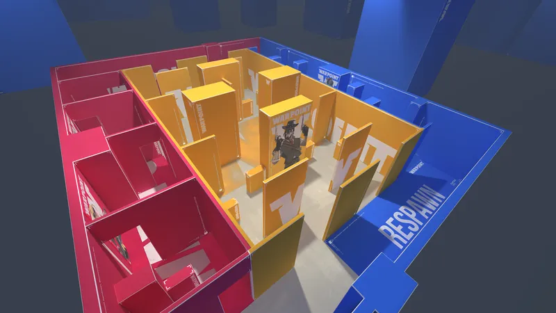 Локация «Прототип» в игре WARPOINT ARENA