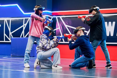 Командная игра на VR-арене